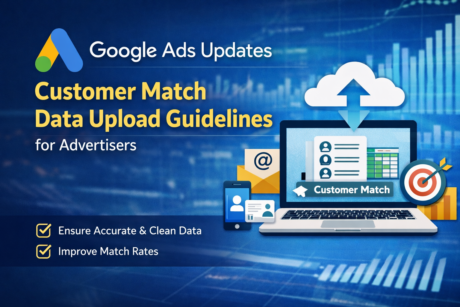Google Ads customer match data upload guidelines update for advertisers